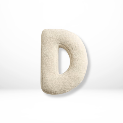 ALPHORA – Velvet Letter Cushion for Personalized Home Decor