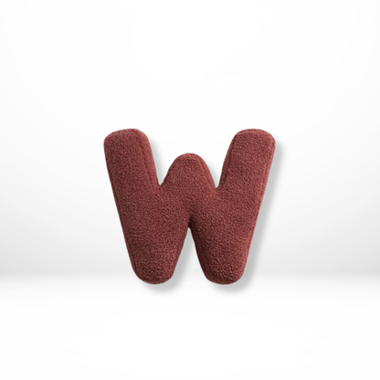 ALPHORA – Velvet Letter Cushion for Personalized Home Decor