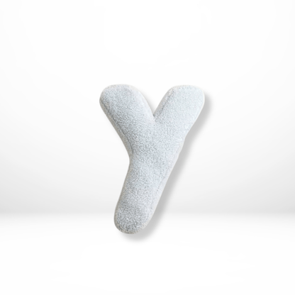 ALPHORA – Velvet Letter Cushion for Personalized Home Decor
