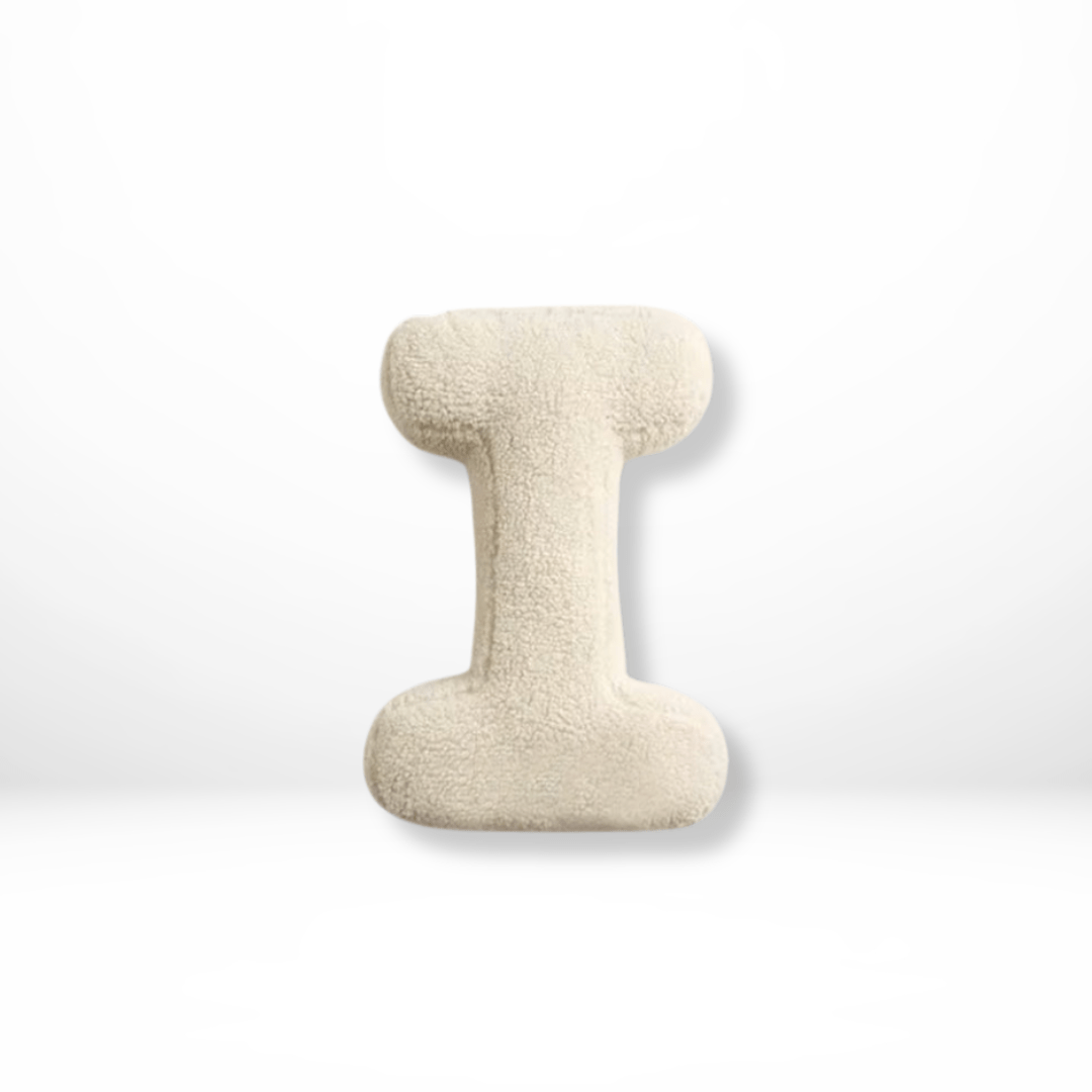 ALPHORA – Velvet Letter Cushion for Personalized Home Decor