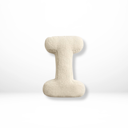 ALPHORA – Velvet Letter Cushion for Personalized Home Decor