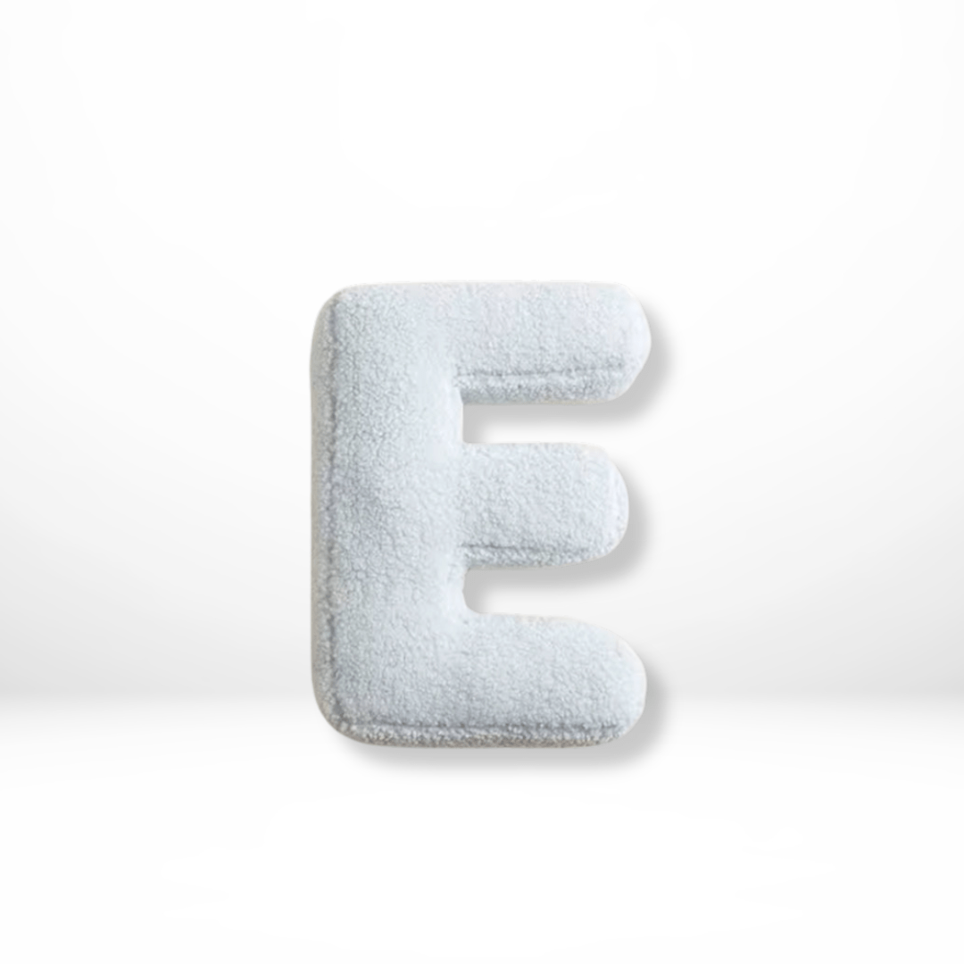 ALPHORA – Velvet Letter Cushion for Personalized Home Decor