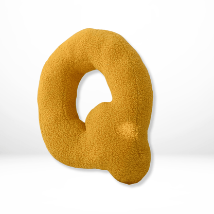 ALPHORA – Velvet Letter Cushion for Personalized Home Decor