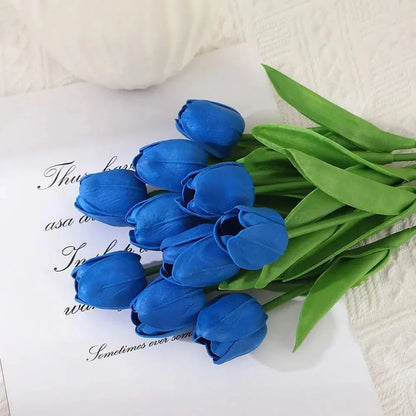 AMBIATULIP – Real Touch Artificial Tulips for Calm, Elegant Decor
