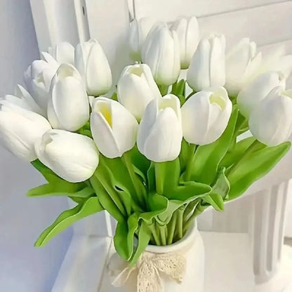AMBIATULIP – Real Touch Artificial Tulips for Calm, Elegant Decor