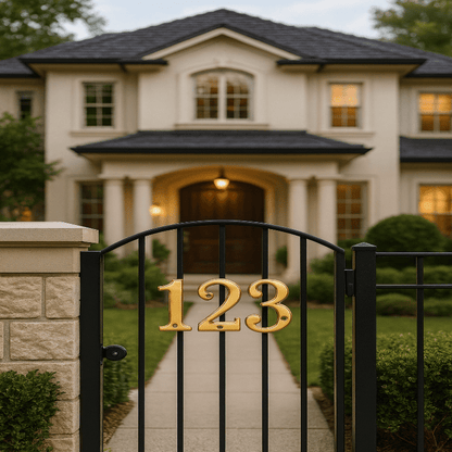 AnchorDigits – Durable Numbers with Classic Design