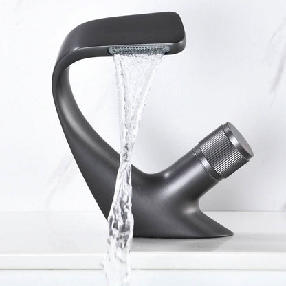 AQUACASCADE – Luxury Waterfall Basin Mixer for Modern Bathrooms