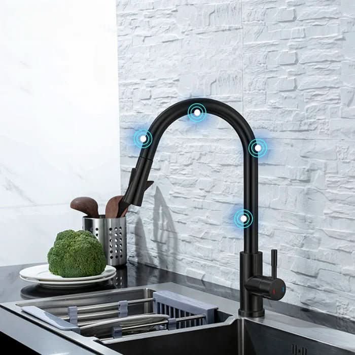 AQUATOUCH – Smart Sensor Kitchen Faucet with Pull-Out Design