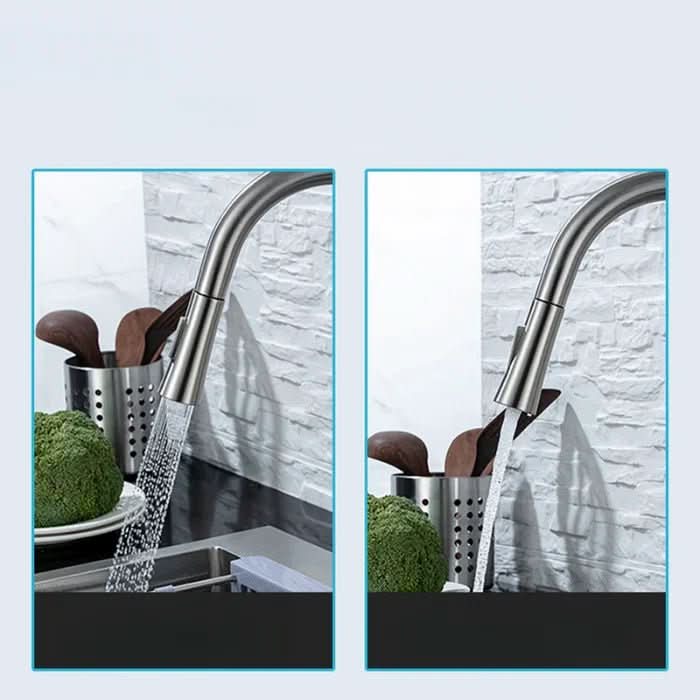 AQUATOUCH – Smart Sensor Kitchen Faucet with Pull-Out Design