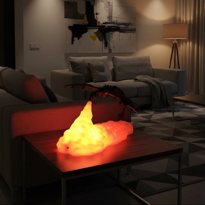 ARCANEX – Mystic Dragon LED Lamp with Multicolor Ambient Glow