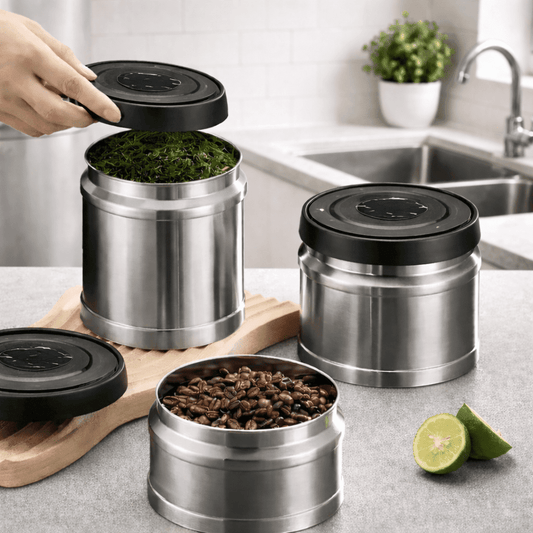 AROMAVAULT – Vacuum-Sealed Freshness for Coffee & Dry Foods
