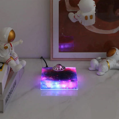 ASTROGLOW – Magnetic Levitating Spaceship LED Night Lamp