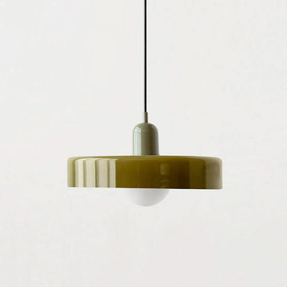 LumyHome | Bauhaus Hängeleuchte aus farbigem Glas