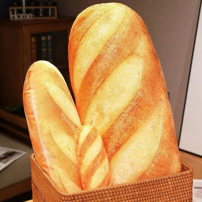 BAGUETTINA – Plush French Bread Pillow for Cozy Comfort