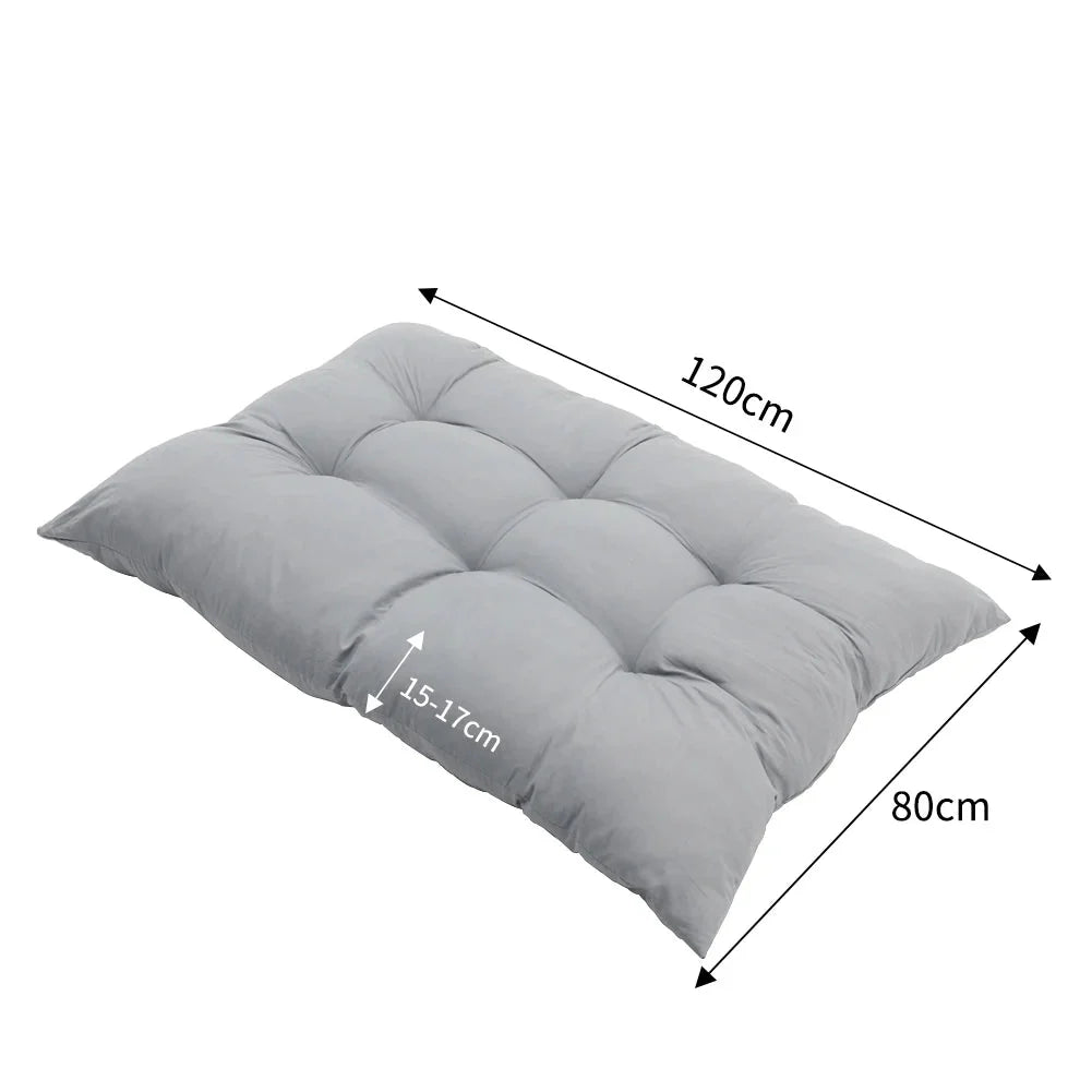 BENCHLUX – Plush Tufted Outdoor Bench Cushion for All-Season Comfort
