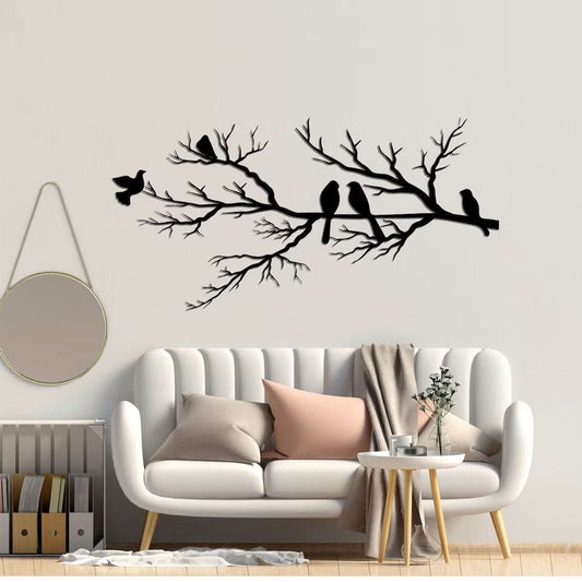 BIRDWING ART – Metal Wall Decoration with Birds for Elegant Living