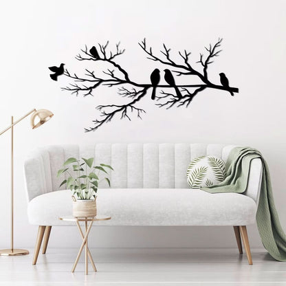 BIRDWING ART – Metal Wall Decoration with Birds for Elegant Living