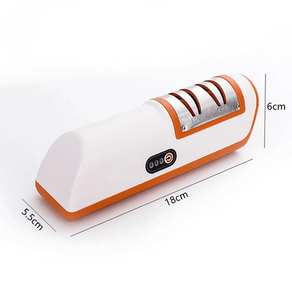 BLADECHARGE – Automatic Electric Knife Sharpener with 3-Speed Functionality