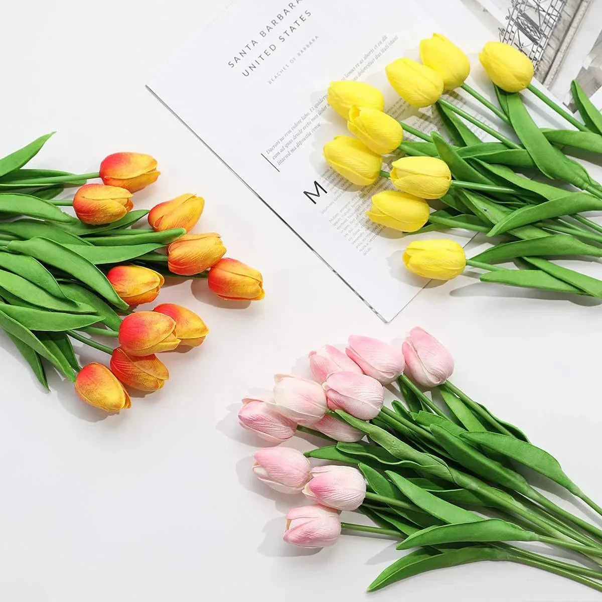 BLOOMTOUCH TULIP – Real Touch Artificial Tulips for Elegant Decor