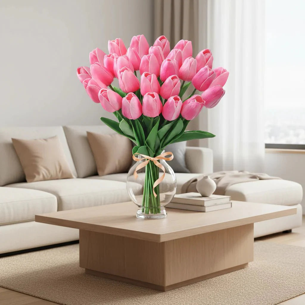 BLOOMTOUCH TULIP – Real Touch Artificial Tulips for Elegant Decor