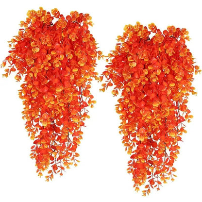 BOTANILUX – Faux Eucalyptus Hanging Greenery UV Resistant Home Decor