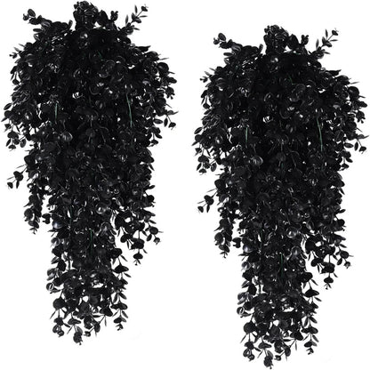 BOTANILUX – Faux Eucalyptus Hanging Greenery UV Resistant Home Decor