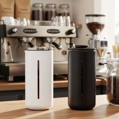 BREWVOYAGE – Lightweight 450ml French Press Coffee Maker with Stainless Steel Filter for Travel
