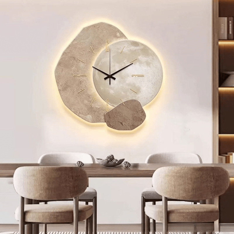 CALMSWEEP – Silent Scandinavian Wall Clock for Minimalist Interiors