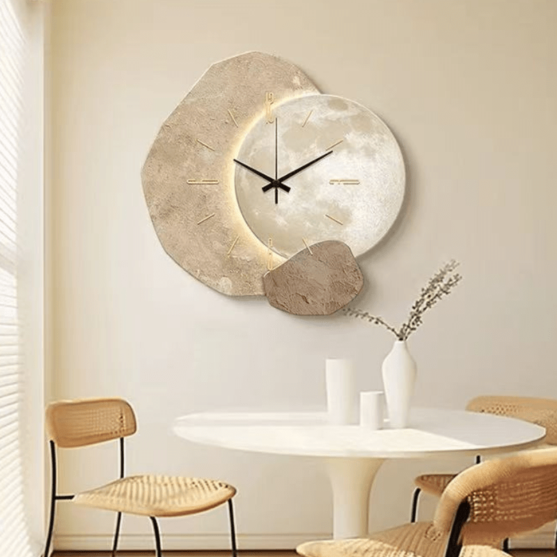 CALMSWEEP – Silent Scandinavian Wall Clock for Minimalist Interiors