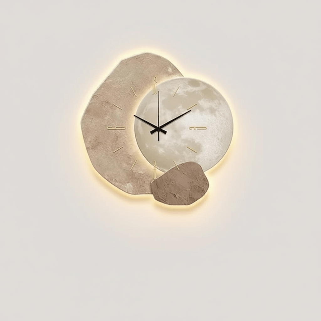 CALMSWEEP – Silent Scandinavian Wall Clock for Minimalist Interiors