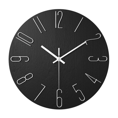 CASAORA – Modern Minimalist Wall Clock with Silent Movement