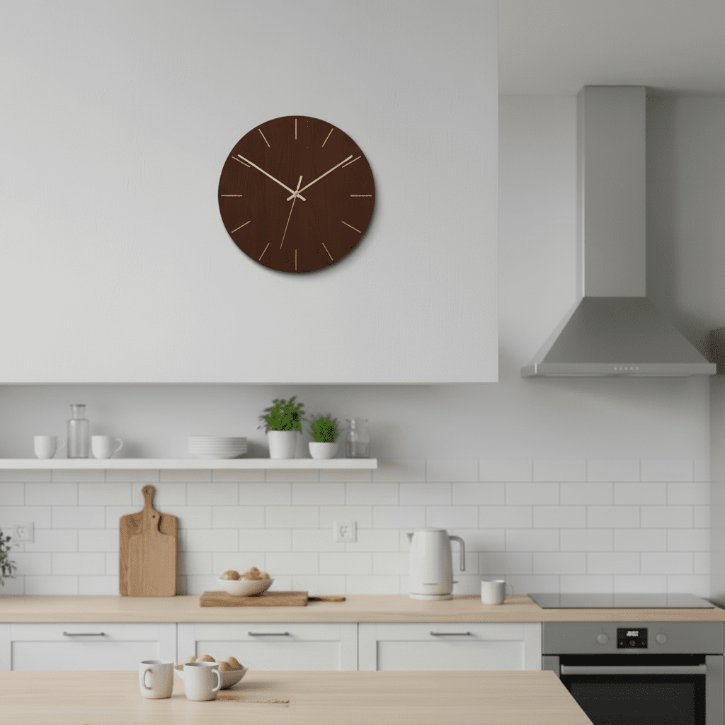 CASAORA – Modern Minimalist Wall Clock with Silent Movement
