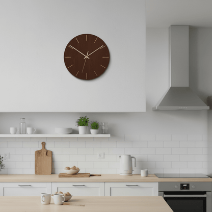 CASAORA – Modern Minimalist Wall Clock with Silent Movement
