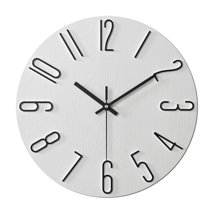 CASAORA – Modern Minimalist Wall Clock with Silent Movement