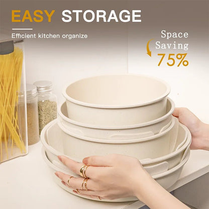CERAMIXA – Non-Stick Cookware Set for Effortless Cooking
