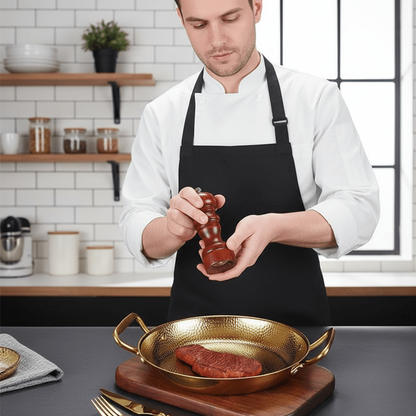 CHEFSTEEL – Hammered Stainless Steel Pot for Sauces, Pans & Versatile Cooking