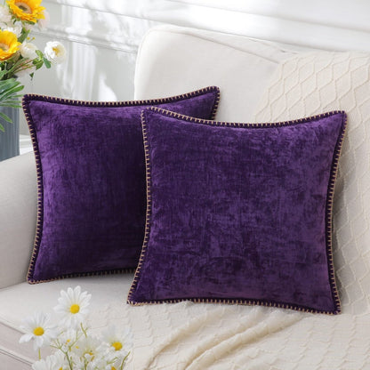 CHENILUX – Elegant Chenille Throw Pillow for Soft Decorative Comfort