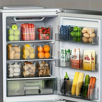 CHILLKEEP – Transparent Refrigerator Boxes for Tidy Door & Shelf Storage