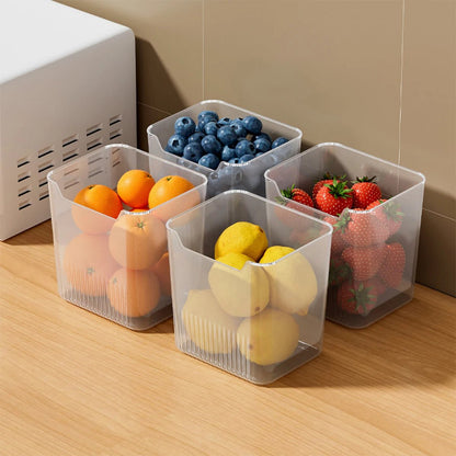 CHILLKEEP – Transparent Refrigerator Boxes for Tidy Door & Shelf Storage