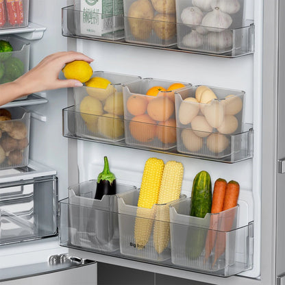 CHILLKEEP – Transparent Refrigerator Boxes for Tidy Door & Shelf Storage