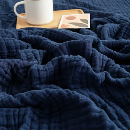 CHILLNÉ – Cooling Cotton Blanket Designed for Breathable Night Comfort