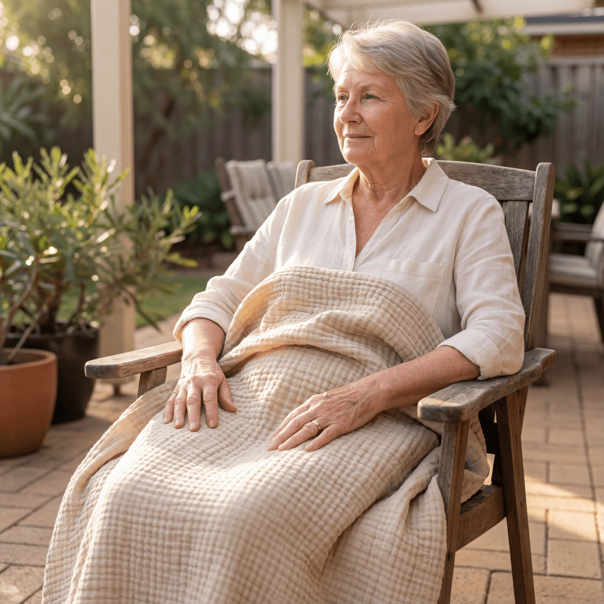 CHILLNÉ – Cooling Cotton Blanket Designed for Breathable Night Comfort