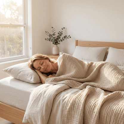 CHILLNÉ – Cooling Cotton Blanket Designed for Breathable Night Comfort