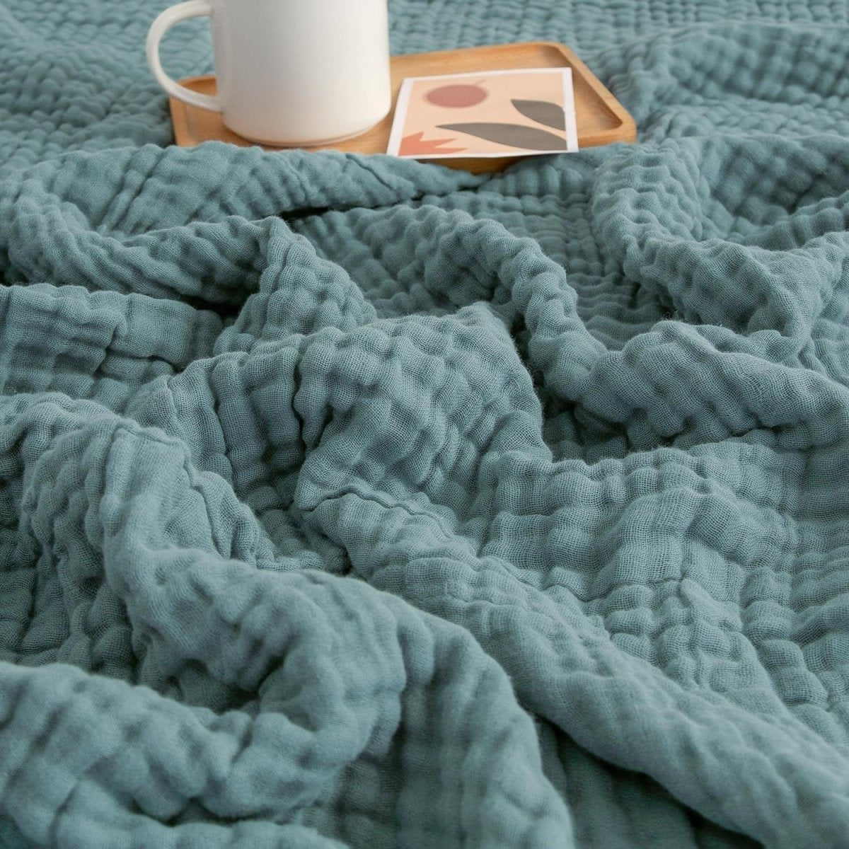 CHILLNÉ – Cooling Cotton Blanket Designed for Breathable Night Comfort