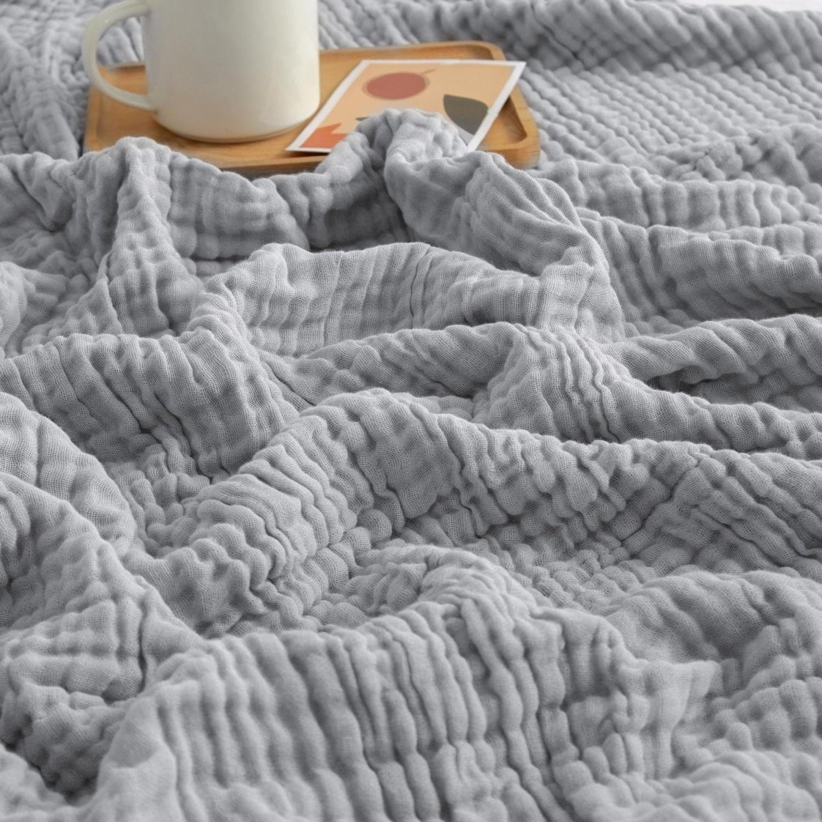 CHILLNÉ – Cooling Cotton Blanket Designed for Breathable Night Comfort