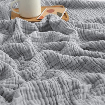 CHILLNÉ – Cooling Cotton Blanket Designed for Breathable Night Comfort
