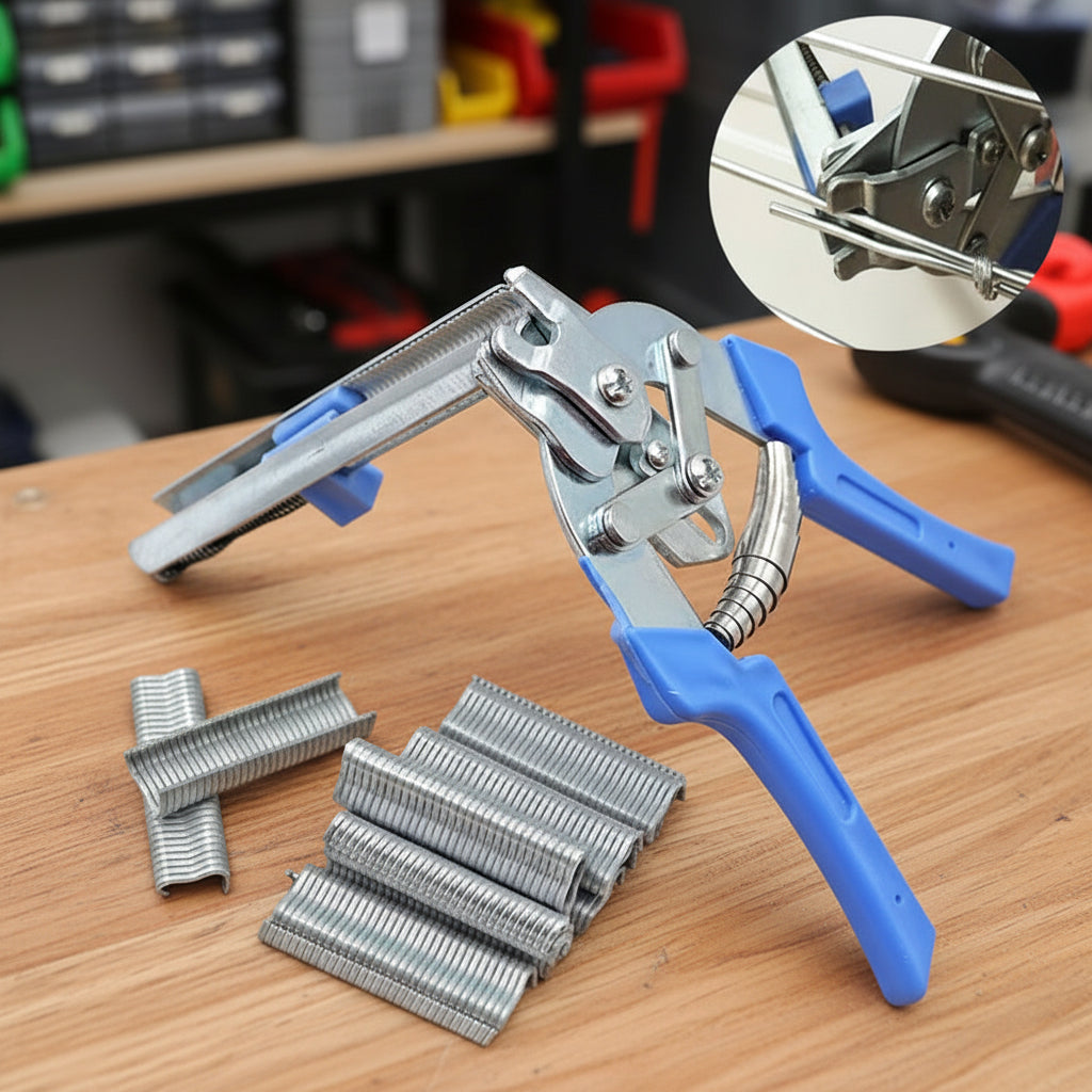 QUICKRING – Fast Stapling Tool for Fencing, Mesh & DIY Projects