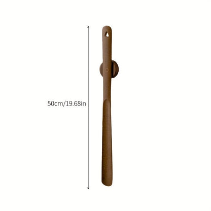 CLASSIHORN – Long Handle Wooden Shoehorn for Effortless Shoe Wearing