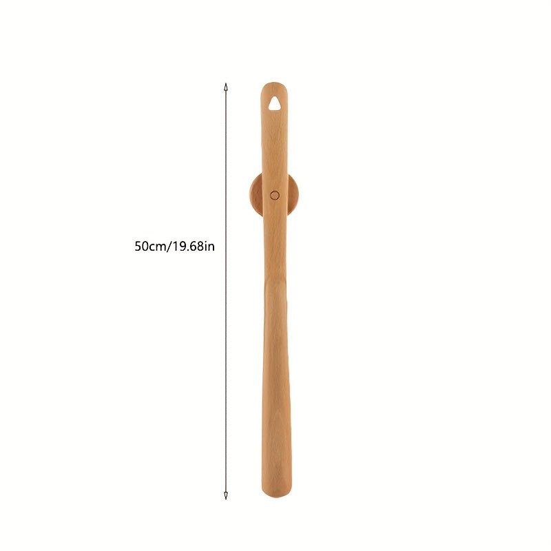 CLASSIHORN – Long Handle Wooden Shoehorn for Effortless Shoe Wearing