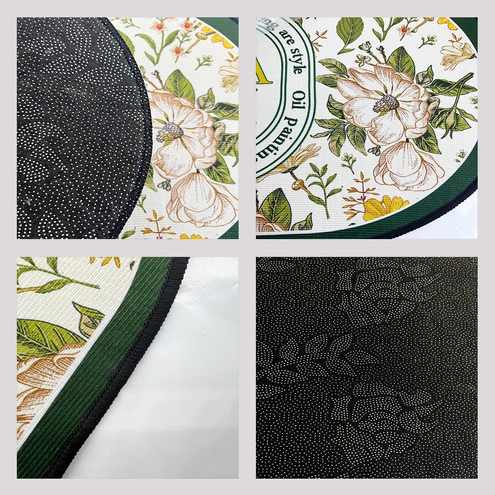 CLEANLY SOFTSTEP – Non-Slip Crystal Velvet Kitchen Mat for Elegant Home Comfort